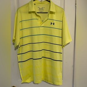 Under Armour golf polo. Sz L